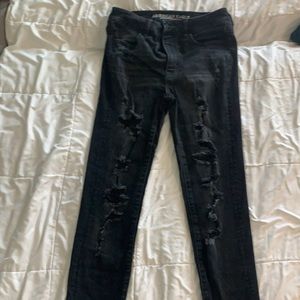 American Eagle super super stretch high rise leggings size 8